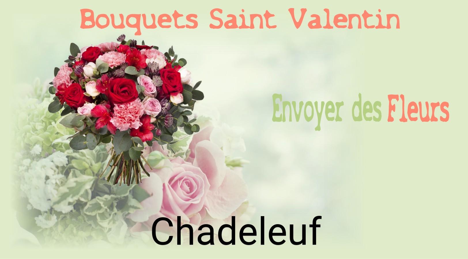 Roses de Saint-Valentin livrées à Chadeleuf